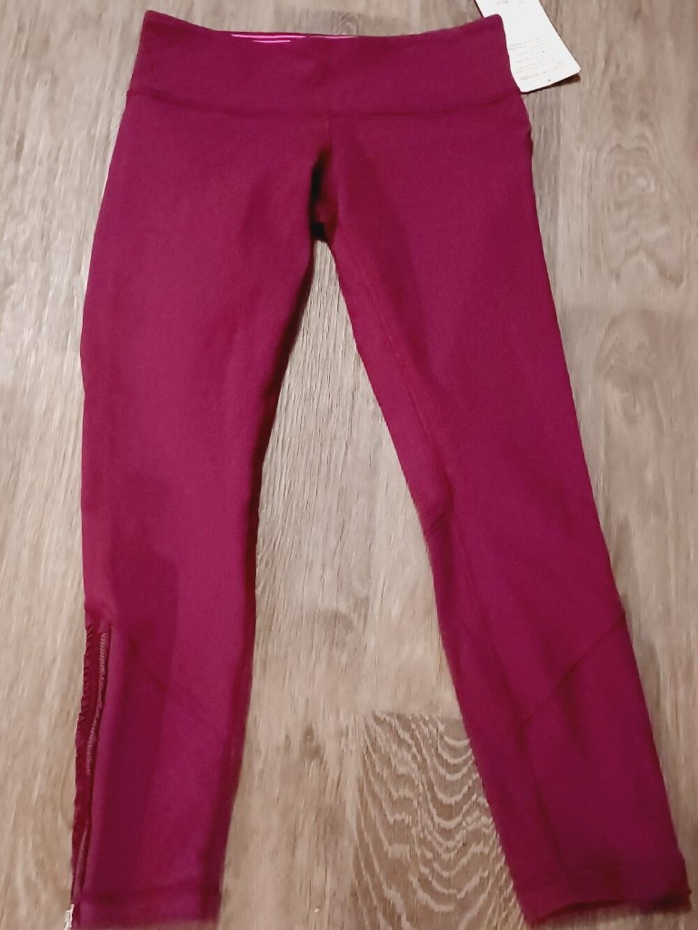 NWT Lululemon Wunder Under Pant  Ruffled Up Size 8